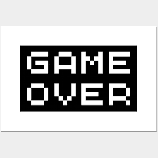 Game Over Posters and Art